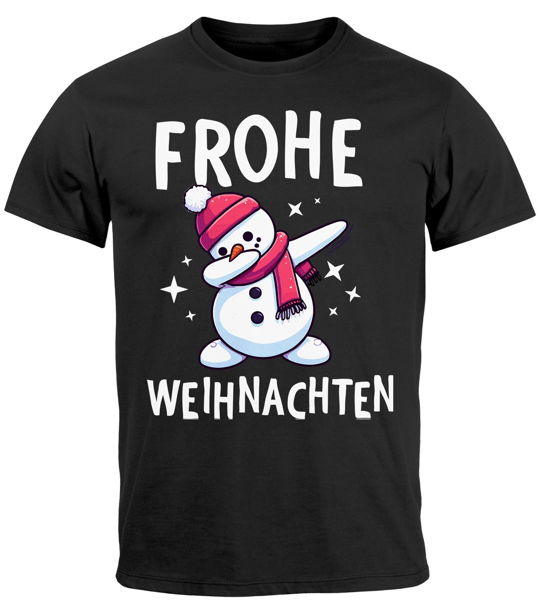 MoonWorks Print-Shirt Herren T-Shirt Frohe Weihnachten Lustig Weihnachtsshi günstig online kaufen