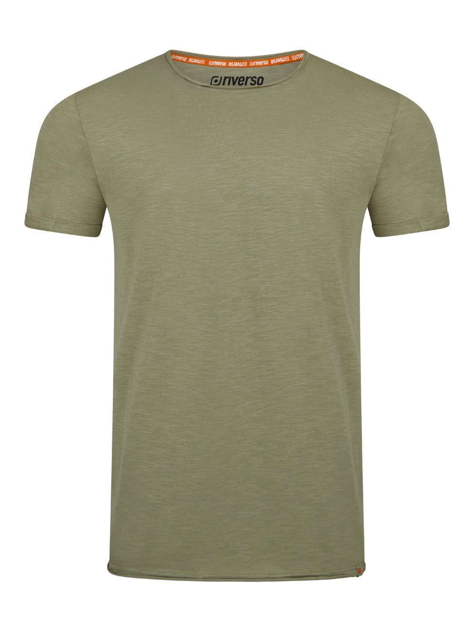 T-Shirt Herren Basic Shirt RIVLenny Regular Fit