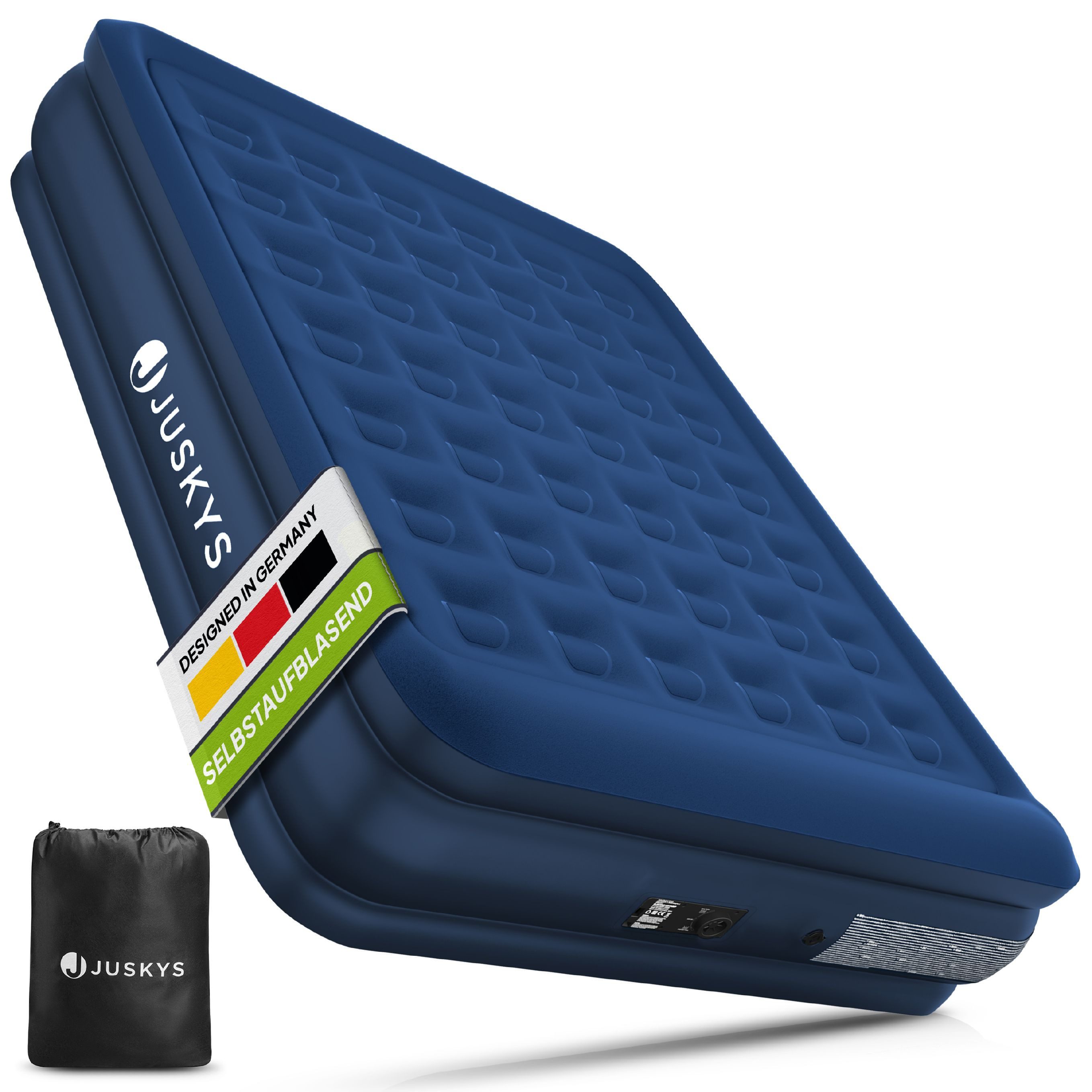Juskys Luftmatratze Sapri, Doppel-Luftbett, selbstaufblasend, wasserdicht, günstig online kaufen