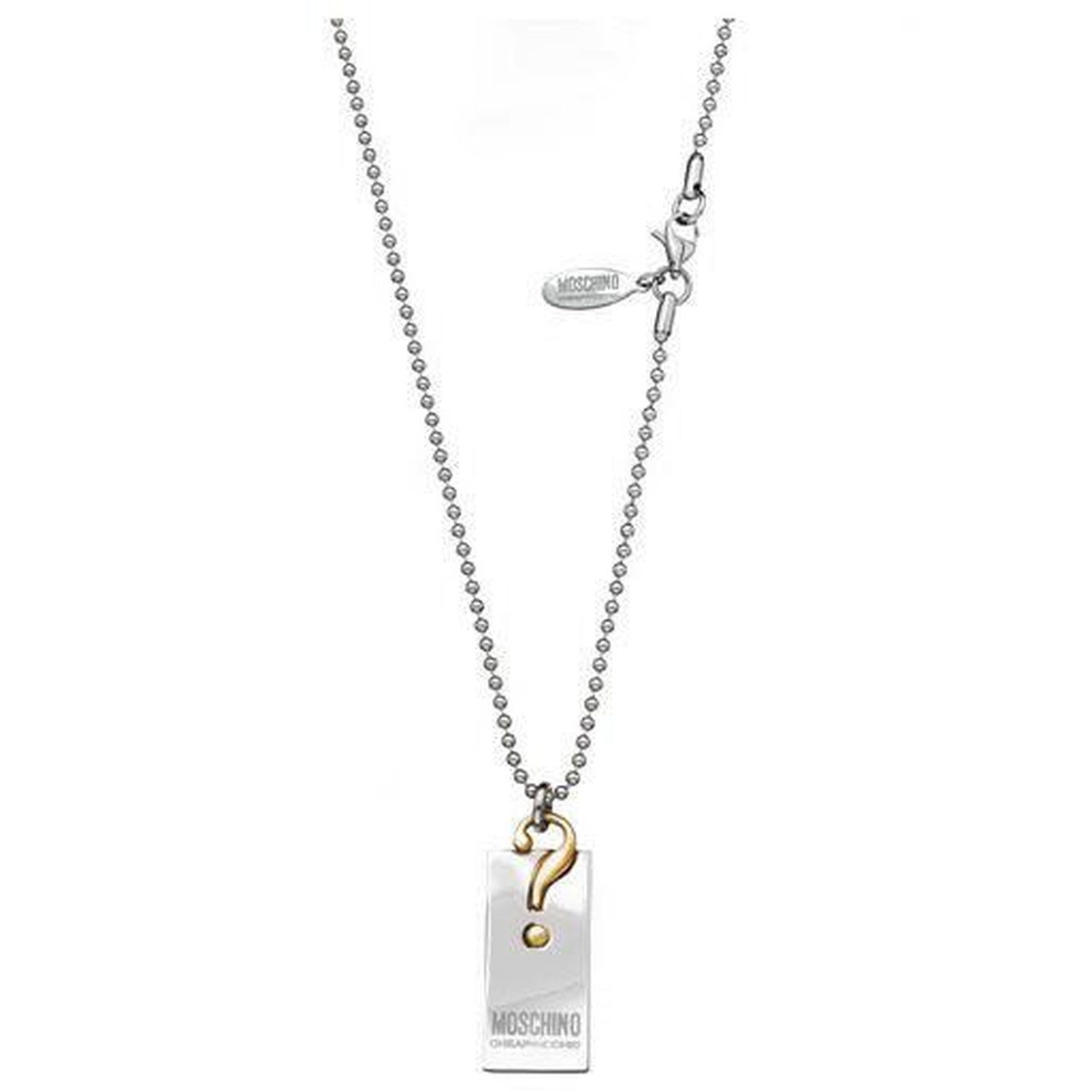 Moschino Collier Unisex Halskette Bi-Color