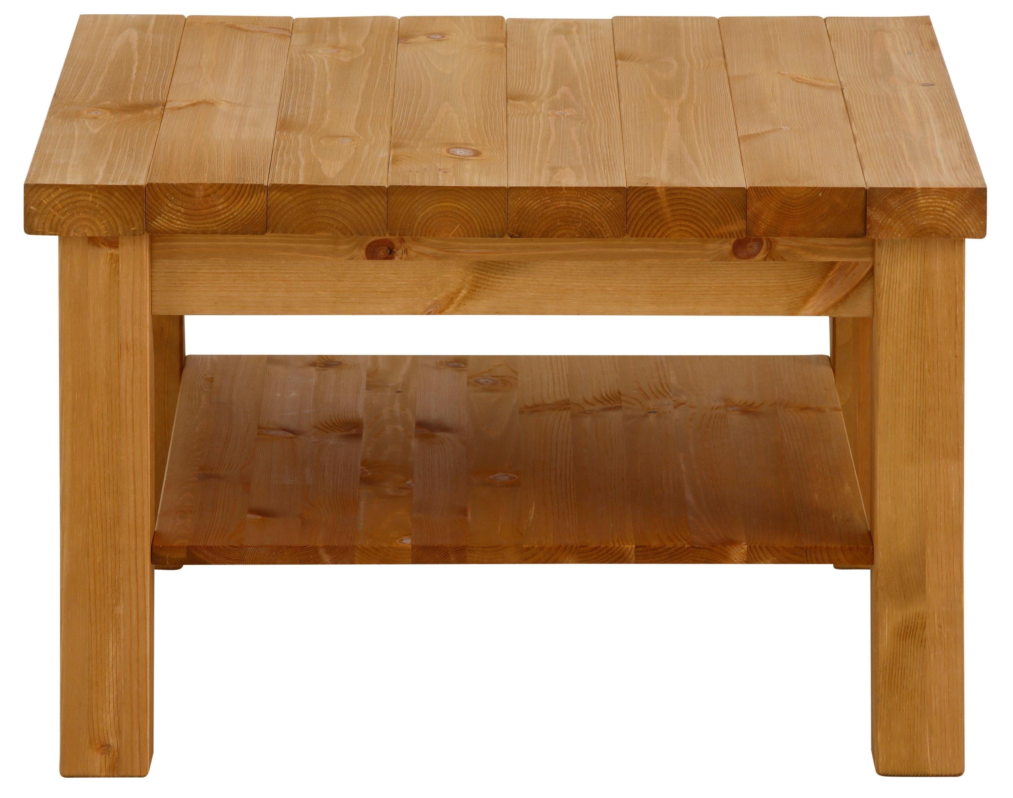 OTTO home Couchtisch Antique, aus massiver Kiefer, FSC® zertifiziert, Breite 77 cm