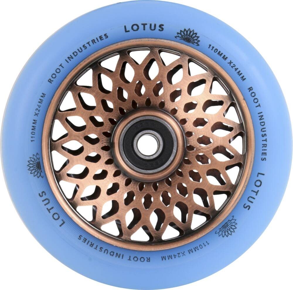 Lotus Industries Isotope Stunt-Scooter Rolle 110mm Kupfer/PU Root Stuntscooter Root Industries