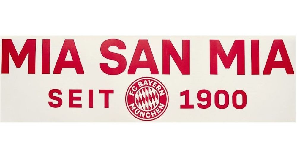 Aufkleber Heckscheibenaufkleber Mia san mia