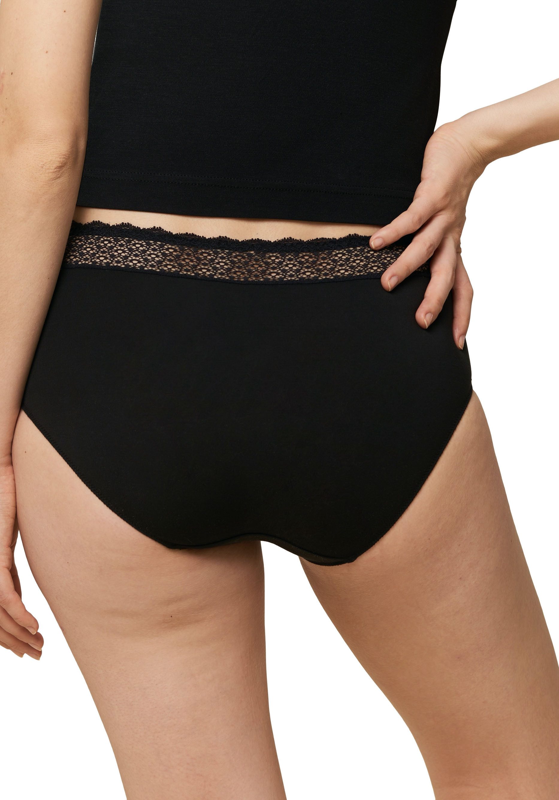 Triumph Midislip Feel of Modal (2er Pack) sehr weich, elastischer Bund mit Spitze, leicht