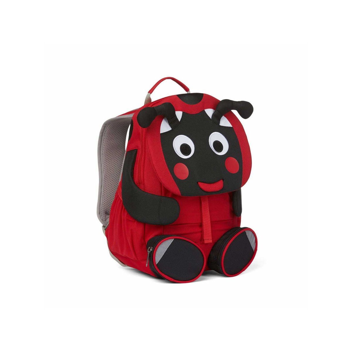 Affenzahn - Marienkäfer rot Rucksack Schwarz