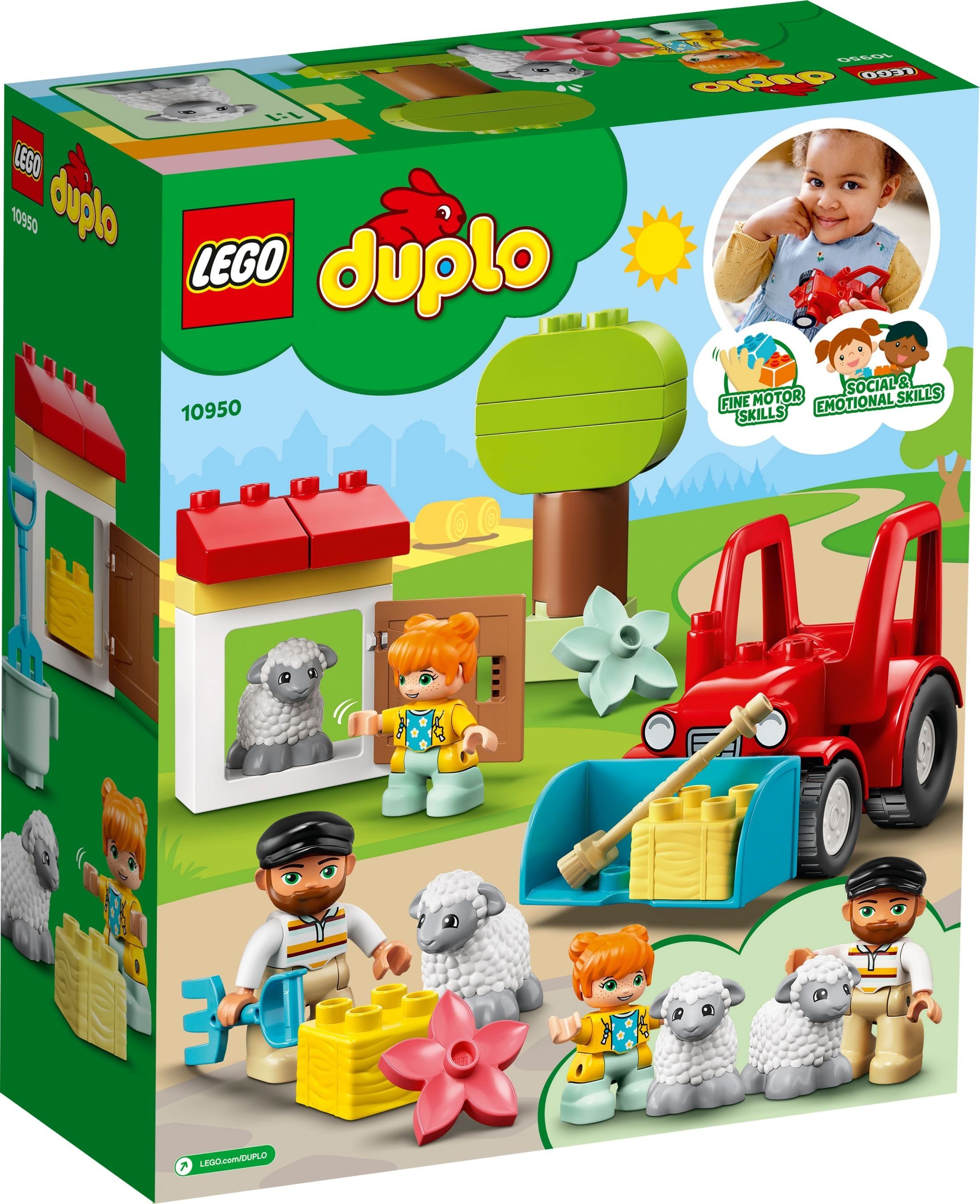 Traktor LEGO® Tierpflege, DUPLO® St) Konstruktionsspielsteine (Set, LEGO® und - 27