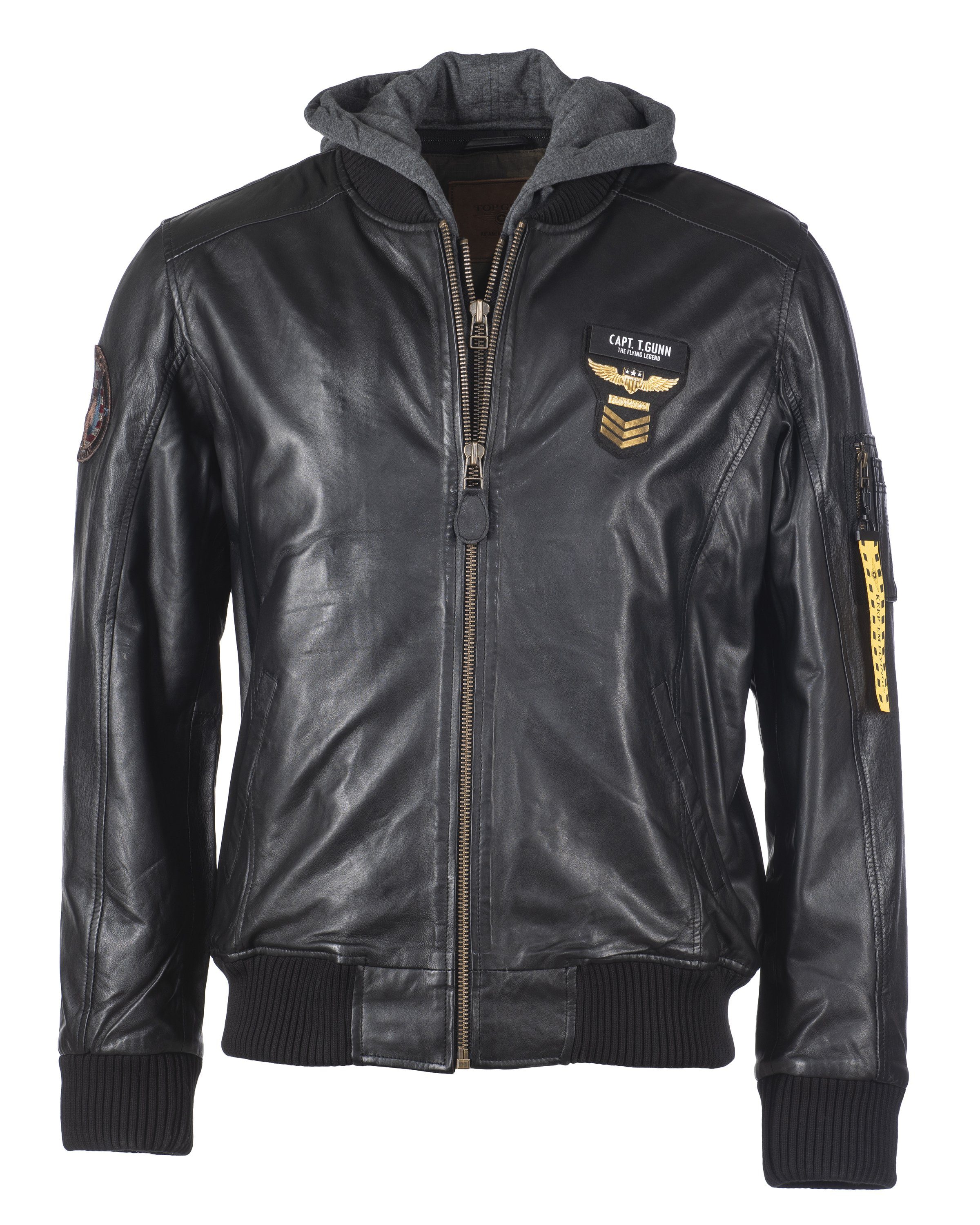 TOP GUN Lederjacke TGJ1004