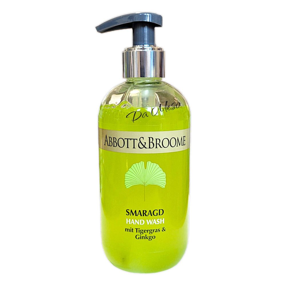 Abbott&Broome Handseife Abbott & Broome SMARAGD Hand Wash - Hand Seife mit Tigergras & Ginkgo, 1-tlg.