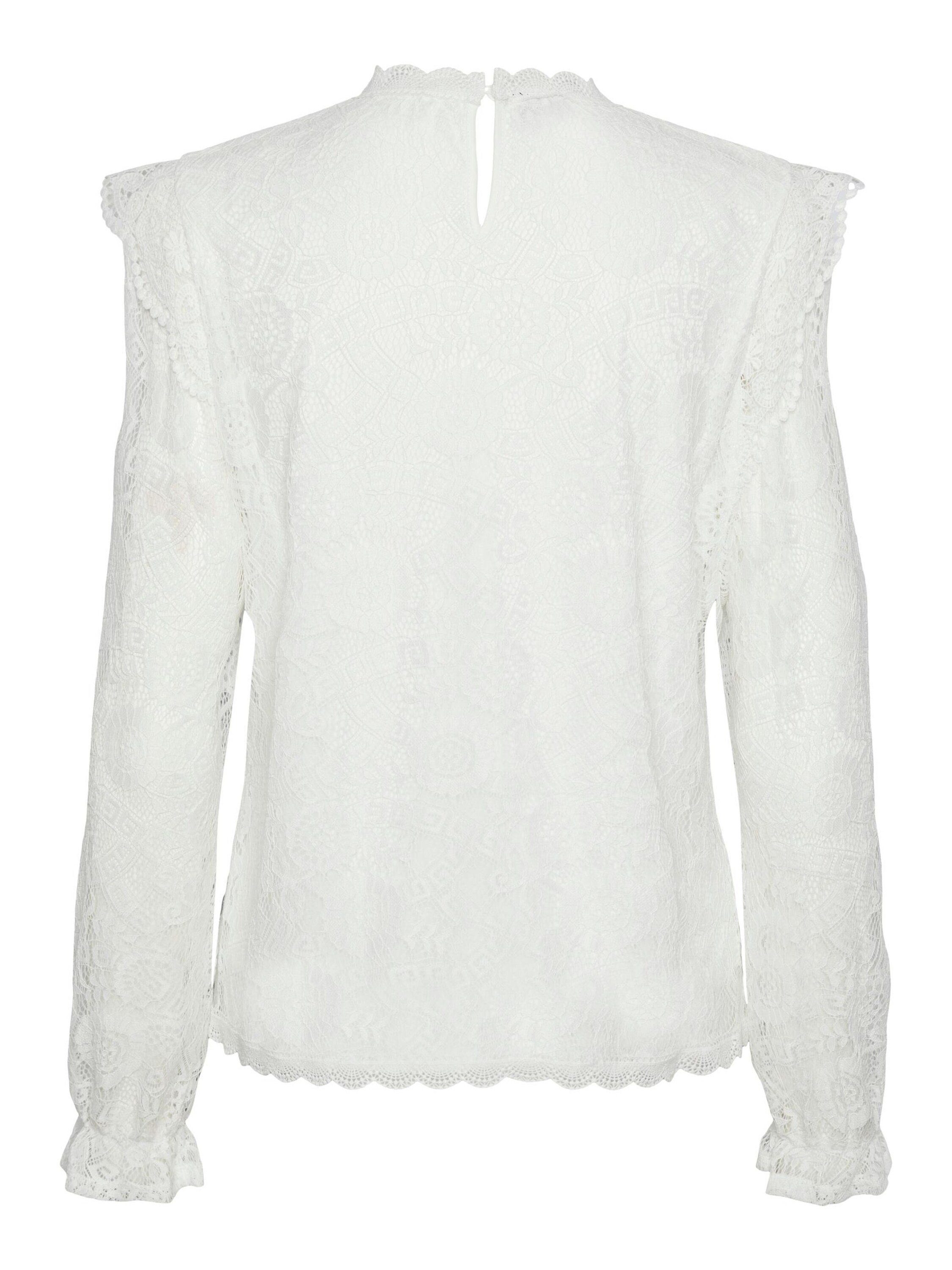 pieces Langarmbluse (1-tlg) Cut-Outs günstig online kaufen