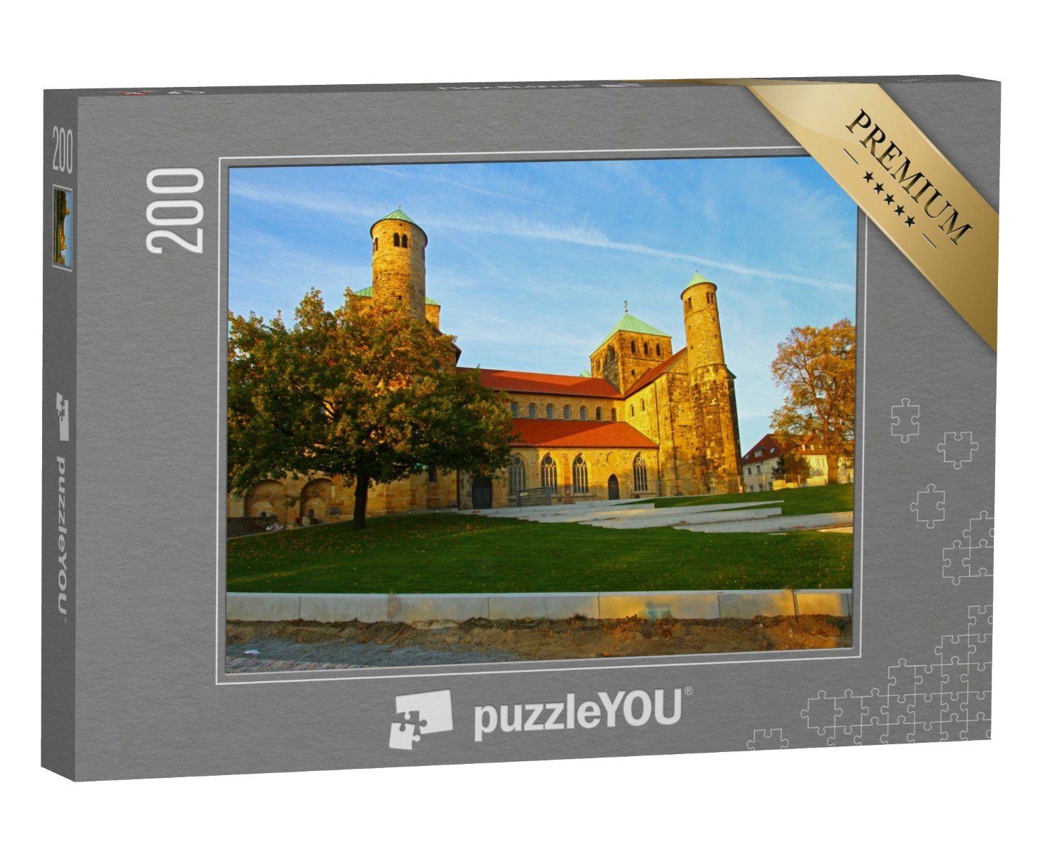 puzzleYOU Puzzle Hildesheimer Dom, UNESCO-Weltkulturerbe, 200 Puzzleteile, puzzleYOU-Kollektionen