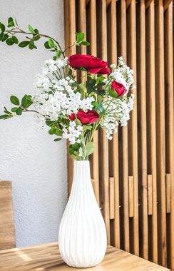 Kunstblume *Gemischter Blumenstrauss aus Rosen, Schleierkraut, Liguster Schleierkraut (Gypsophila), 2474U, Höhe 50 cm, künstlich, naturgetreu, täuschend echt