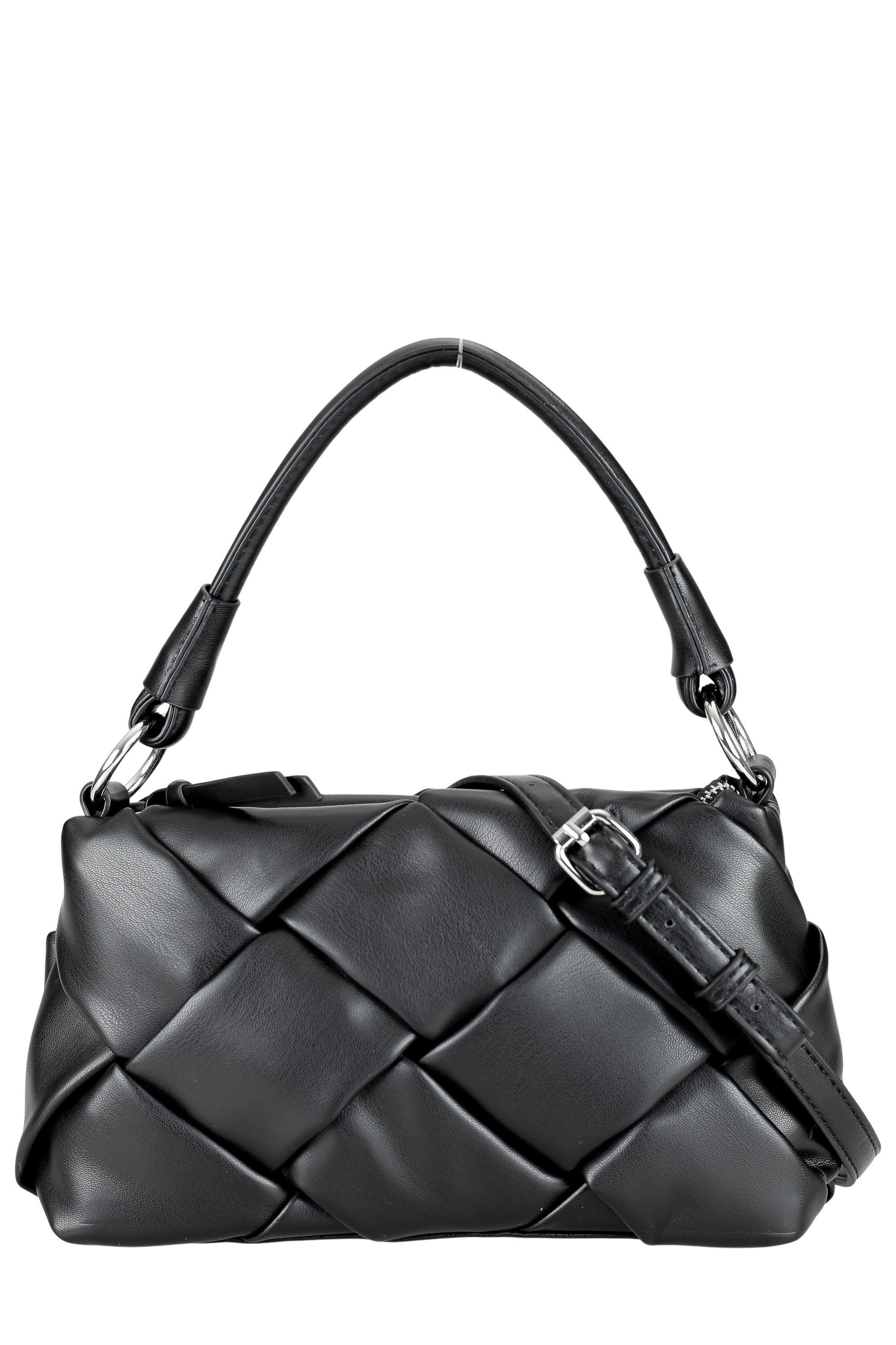 COLLEZIONE ALESSANDRO Schultertasche Giorgia, Elegante Flechttasche mit Trageriemen