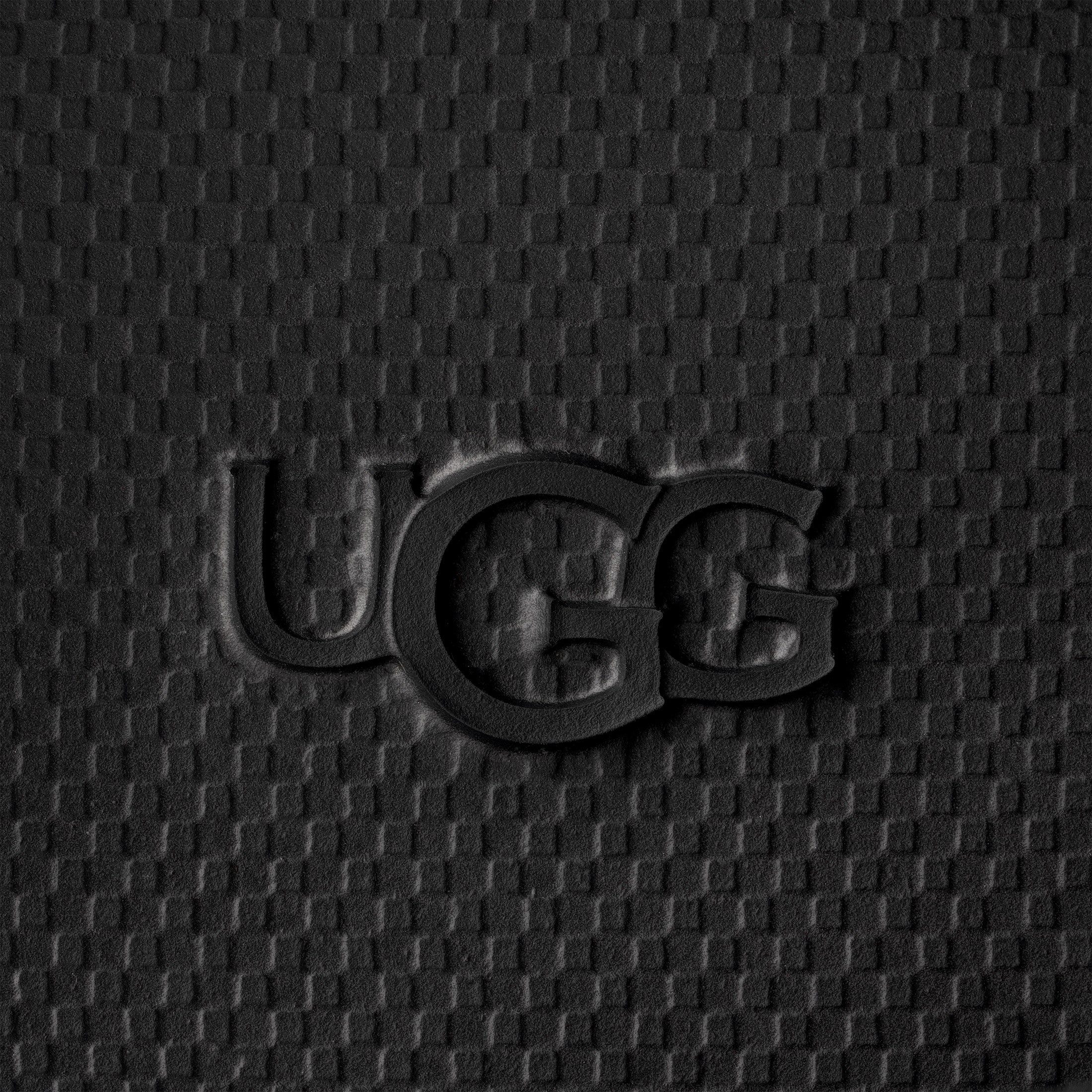 UGG GOLDENGLOW SLIDE Pantolette, Plateauschuh, Sandale, Flats mit Fußbett