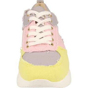 Damen Schuhe Canvas Sneaker Halbschuhe Schnürer 2001068-4226 Sneaker