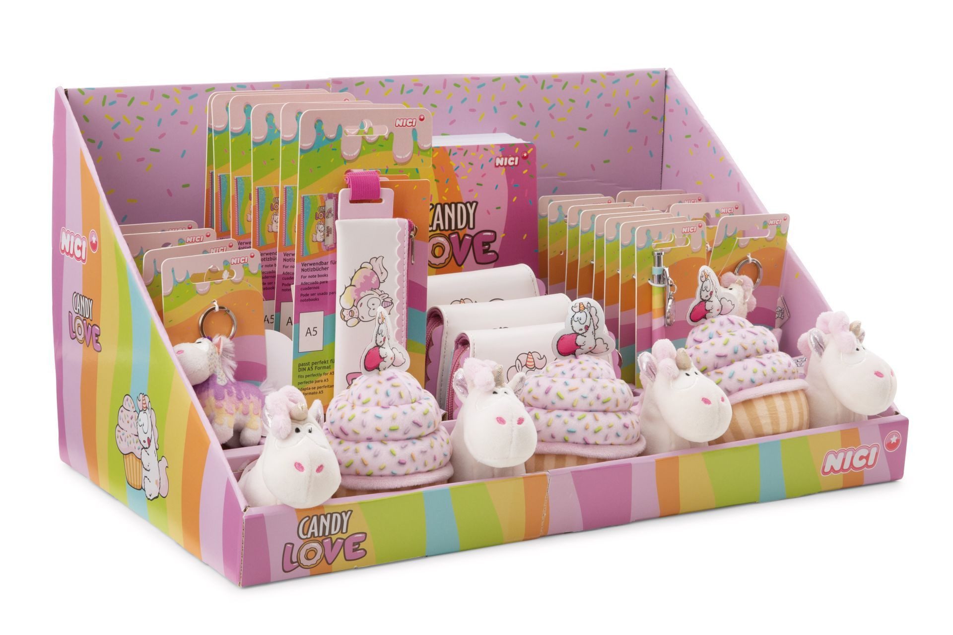 Nici Plüschfigur Nici 61920 Меню Theodor & Friends 37-teilig 50x30x26cm