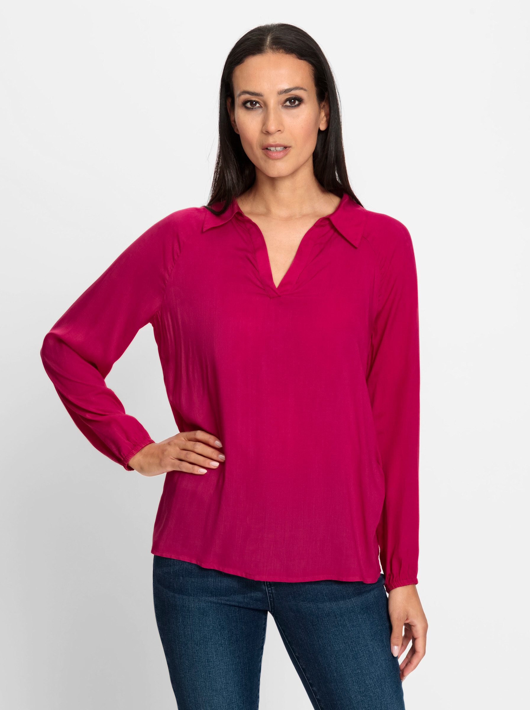 Klassische Bluse Bluse