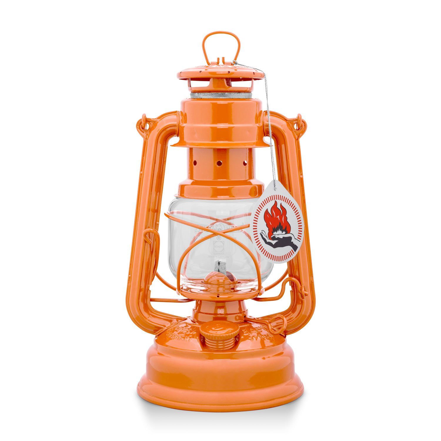 Feuerhand Laterne Sturmlaterne 276 Pastellorange, Baby Special Petroleumlampe