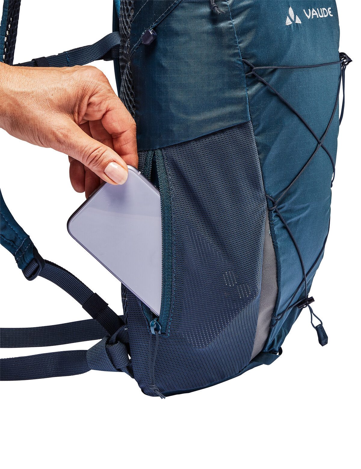 VAUDE Cityrucksack Uphill 8, ergonomischer Leichtrucksack, Fahrradrucksack 8 Liter