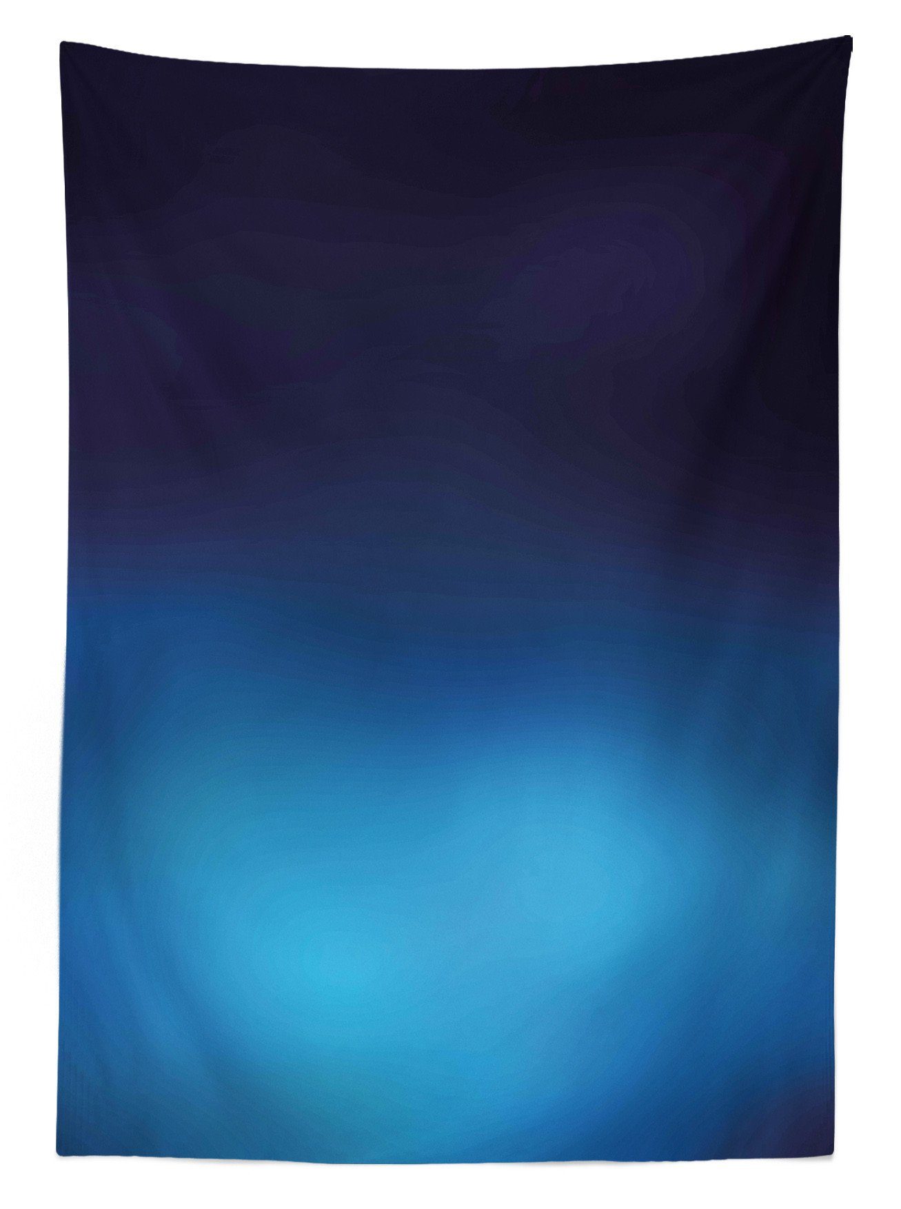 Abakuhaus Tischdecke Blau inspiriert Ozean Waschbar Farben, Marine Bereich Klare Außen Für geeignet den Ombre Farbfest
