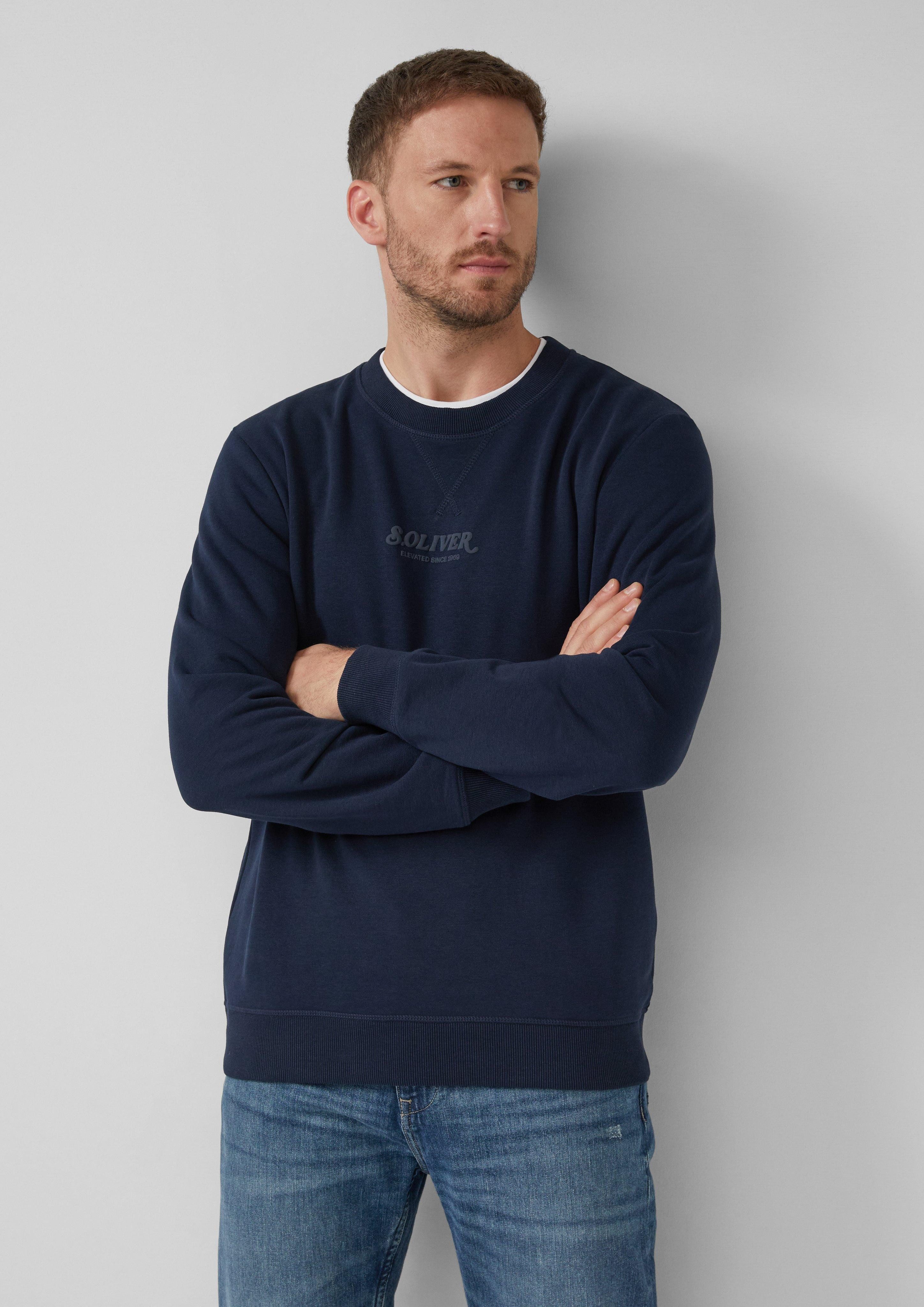 s.Oliver Sweatshirt Sweatshirt mit Logo-Artwork günstig online kaufen
