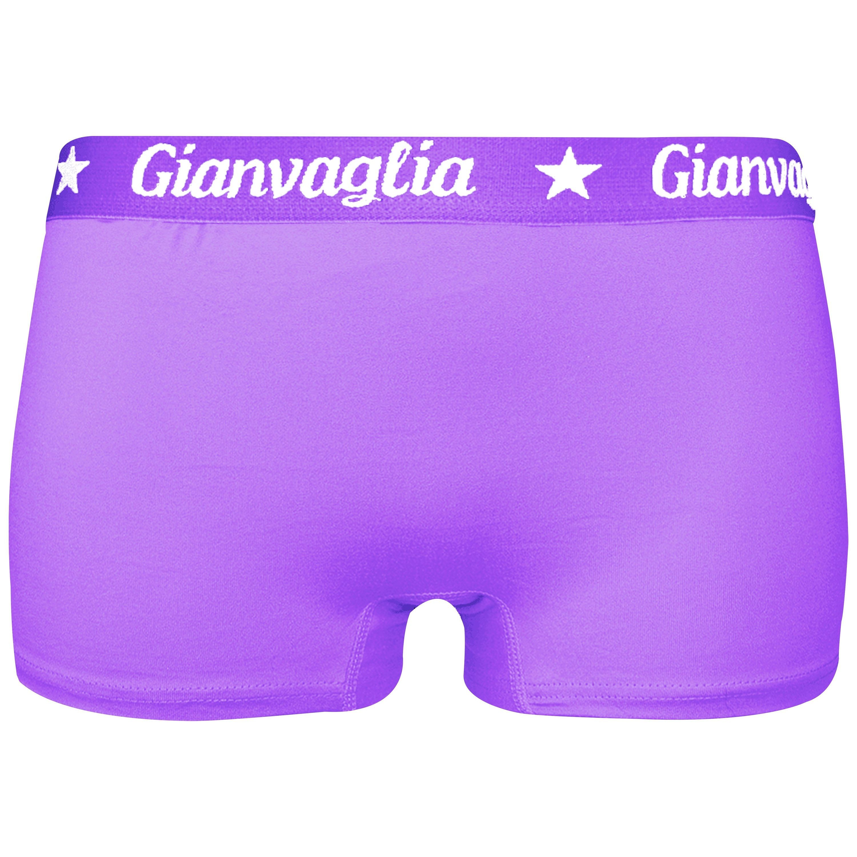 TEXEMP Boxershorts 5er Pack Mädchen Boxershorts Unterhose Unterwäsche Baumwolle Panty (5-St) Atmungsaktiv - Langlebig