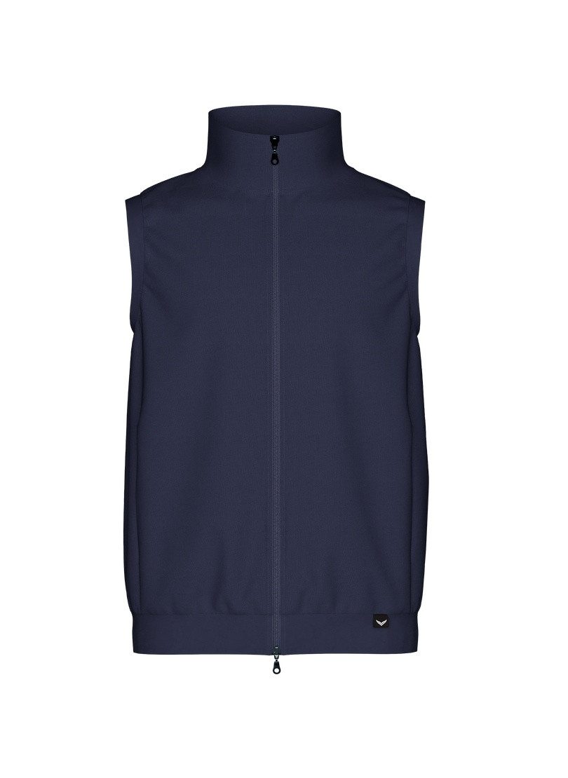 Trigema Steppweste TRIGEMA Weste aus bequemem Sweat-Material (1-tlg)