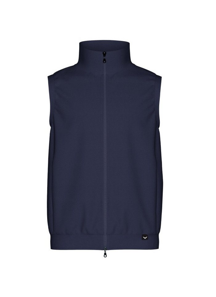 Trigema Steppweste TRIGEMA Weste aus bequemem Sweat-Material (1-tlg)