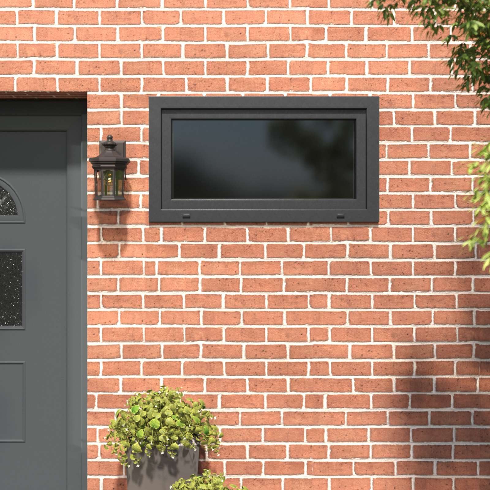 vidaXL Fenster Kipp- und Drehfenster für den Keller RISOR 110 x 70 cm, (1 St)