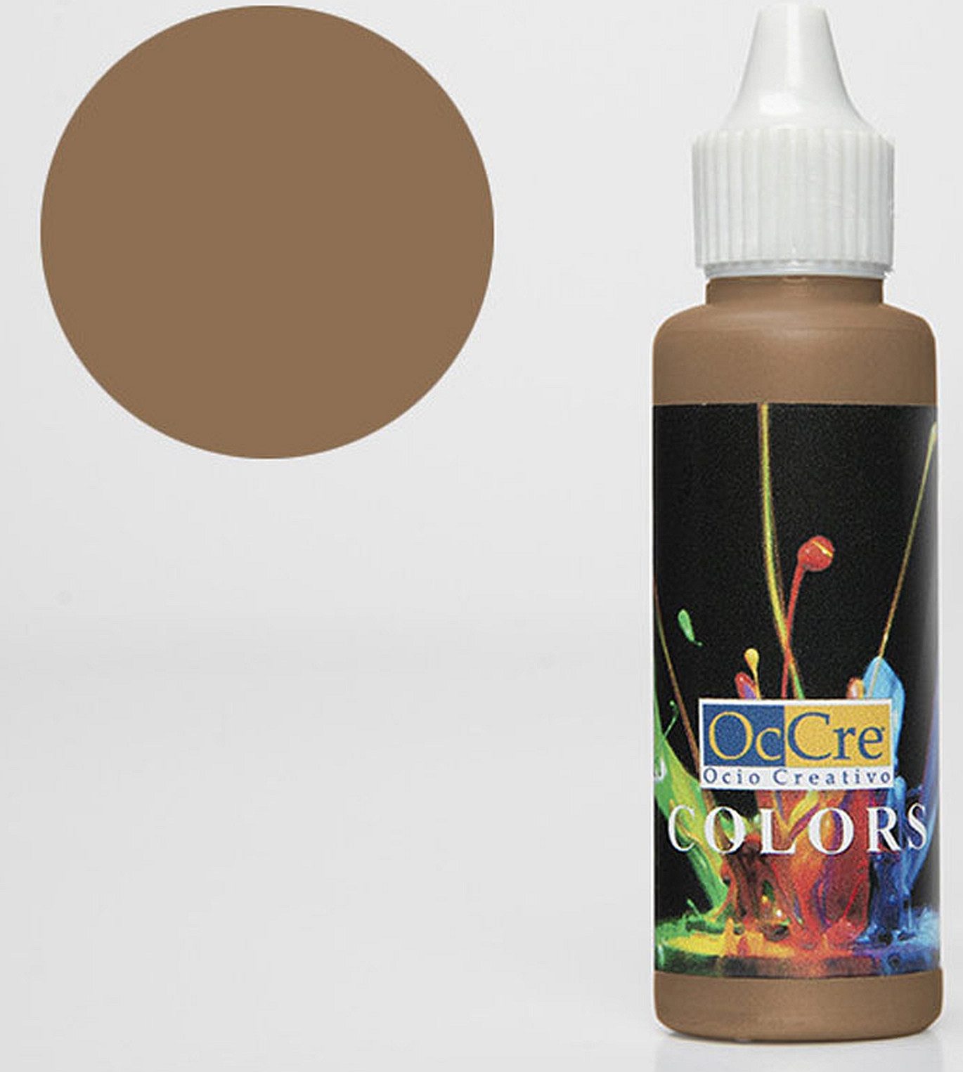 OcCre Modellbausatz Ocolor Ocher 30 ml EOL, (Bastelbedarf, 1-tlg., Oberflächenbehandlung), Made in Europe