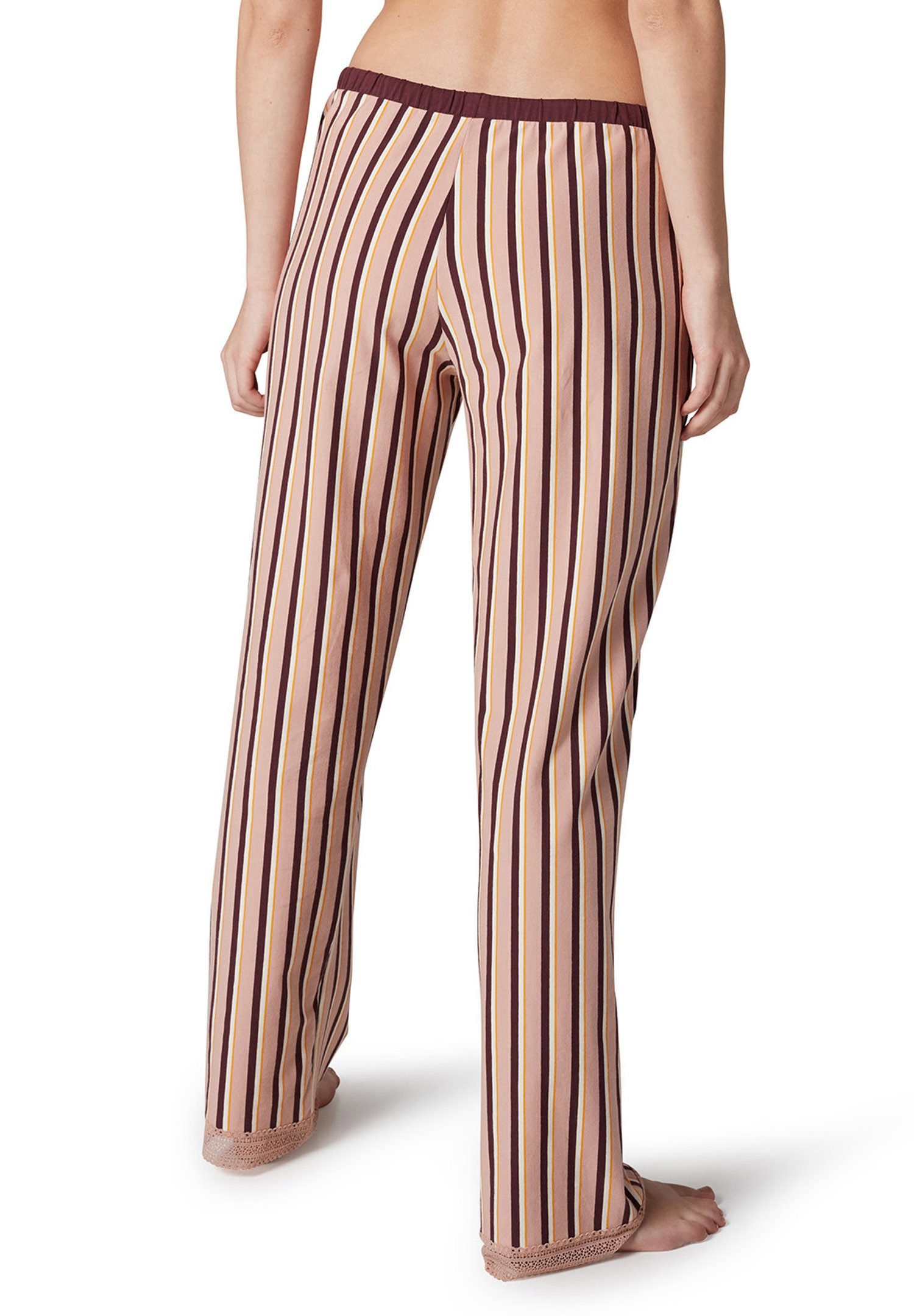 Skiny Pyjamahose Damen Schlafanzughose modisch (1-tlg) Modisches Design