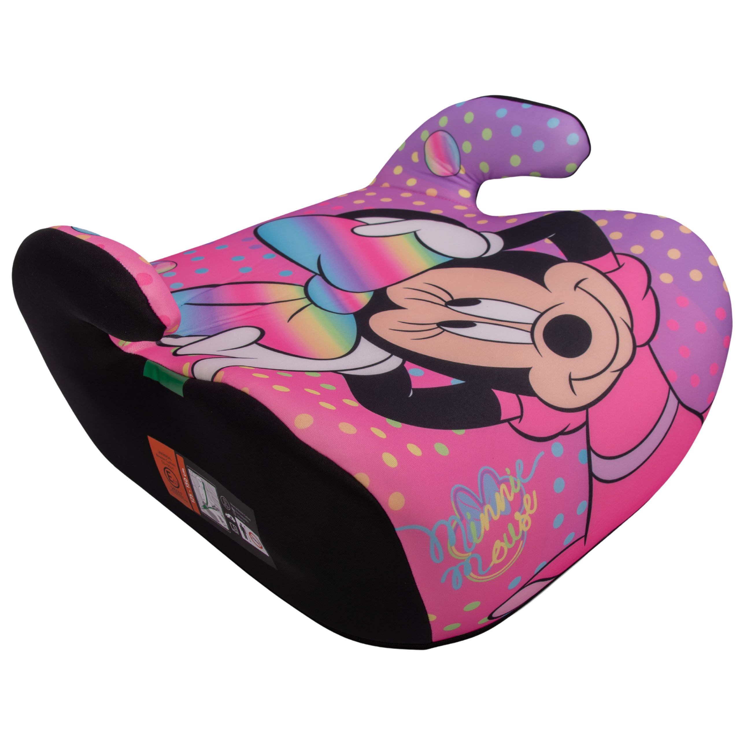 Sarcia.eu Kindersitzerhöhung Disney Minnie Mouse Sitzerhöhung fürs Auto, 22–36 kg, 125–150 cm