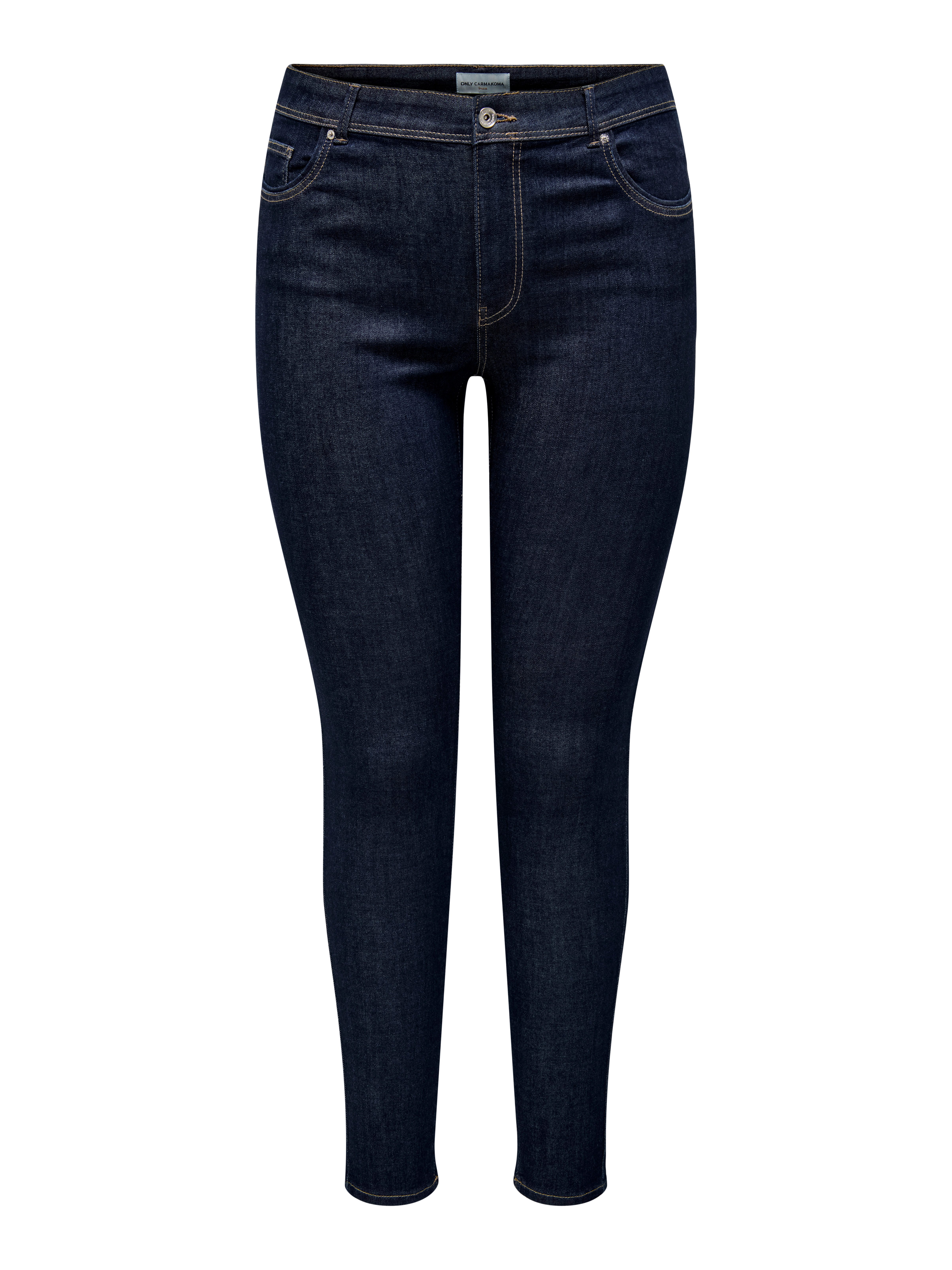 ONLY CARMAKOMA Skinny-fit-Jeans CARSALLY REG SK RINSE DNM PIM NOOS Materialmix, skinny fit, Regular Waist