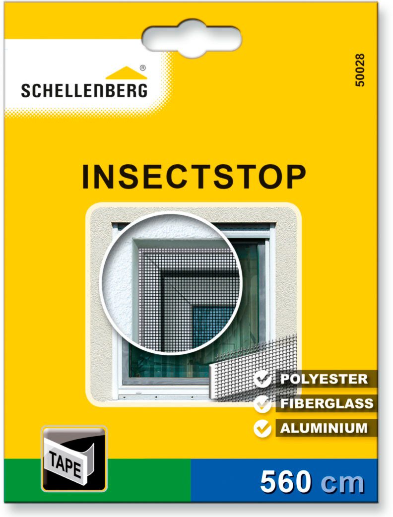 Klett-Klebeband für Fliegengitter Fenster aus Polyester-, Fibergas- u. Aluminiumgewebe
