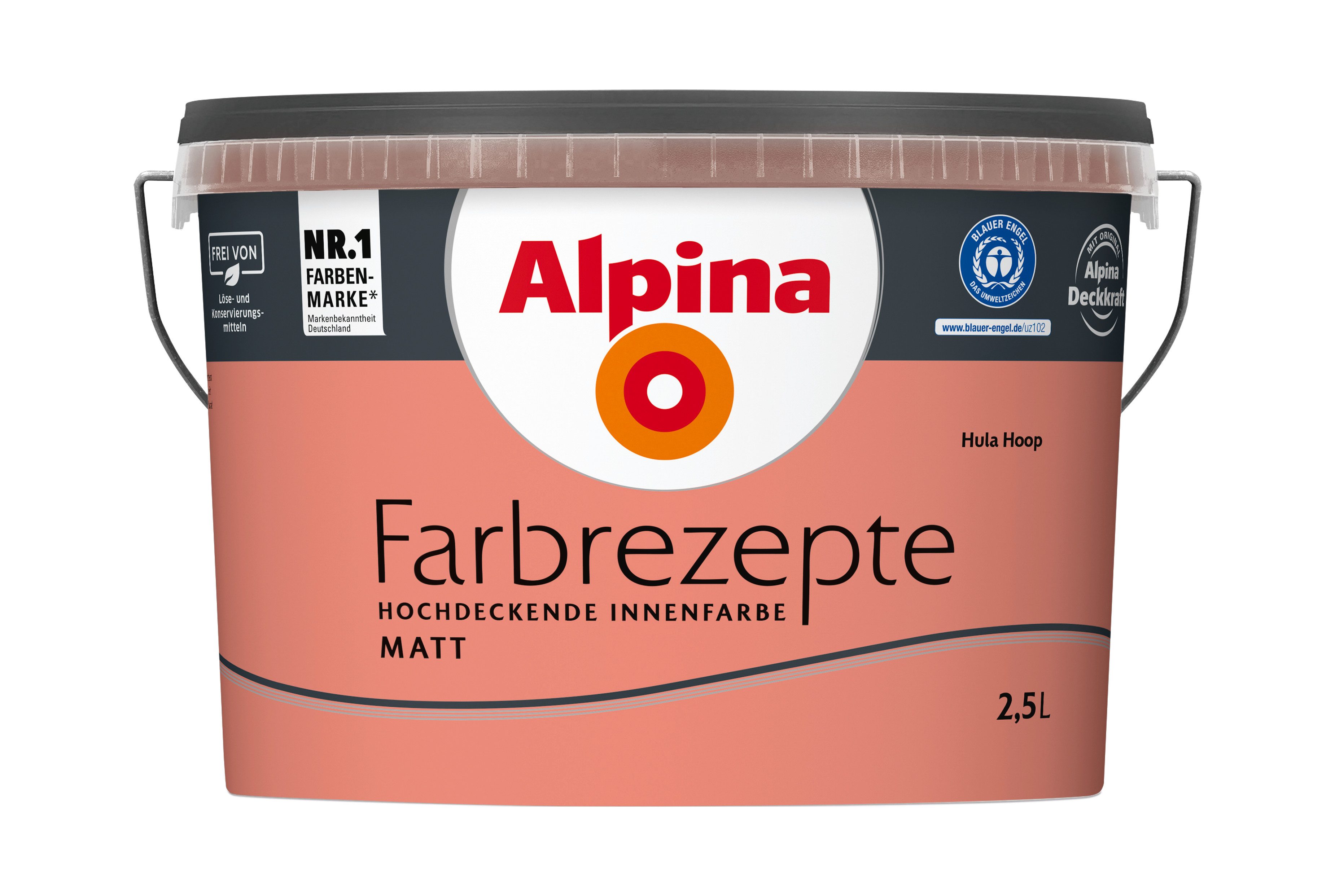 Alpina Wandfarbe Alpina Farbrezepte: einfach lebendig - Rot- & Orangetöne