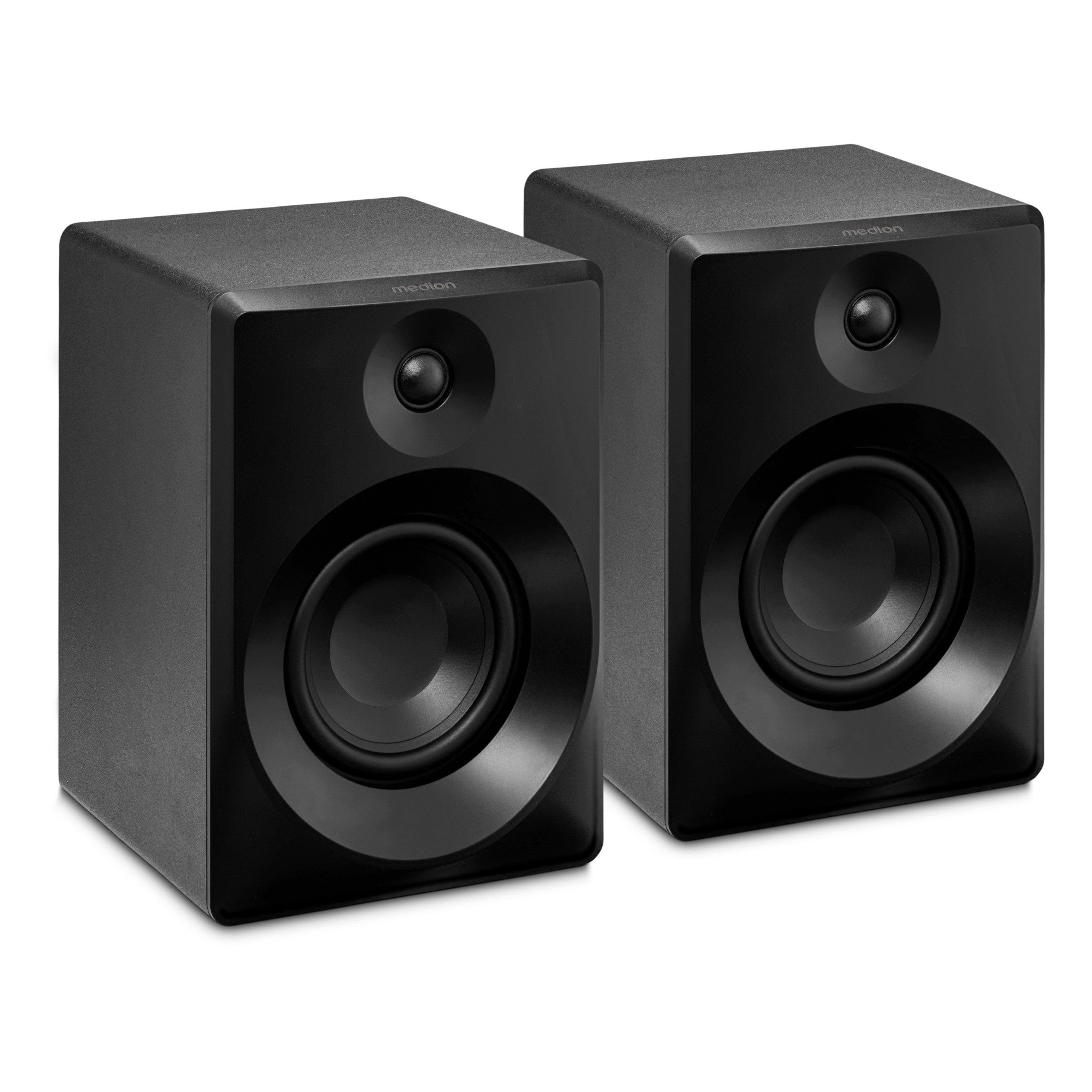 Medion® LIFE® P61925 (MD44925) Bluetooth-Lautsprecher (A2DP Bluetooth, AVRCP Bluetooth, Bluetooth, 50 W, Holzgehäuse, Bluetooth5.0, integrierter Subwoofer, Drehregler)