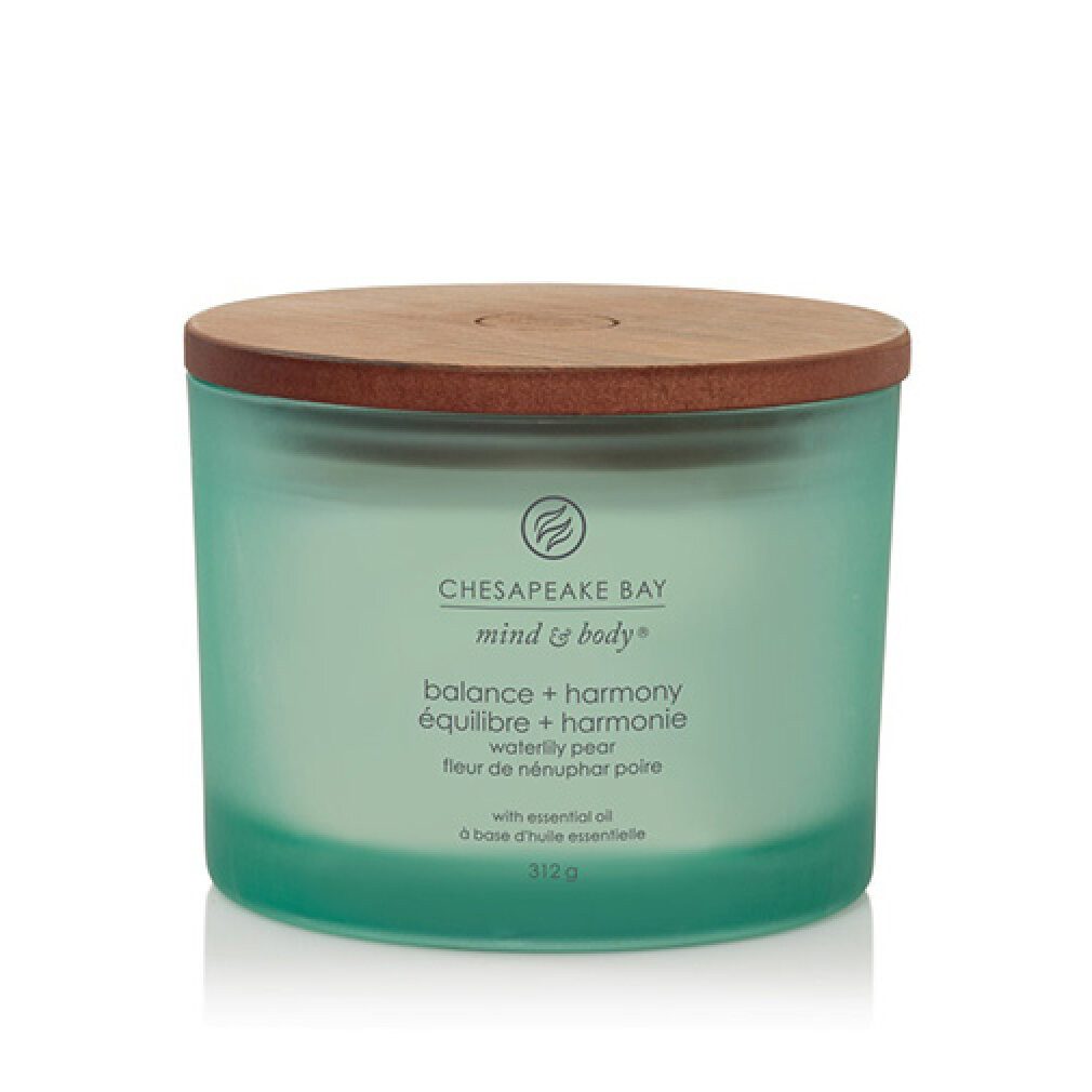 Chesapeake Bay Duftkerze Balance + Harmony Duftkerze mit 3 Dochten 312 g