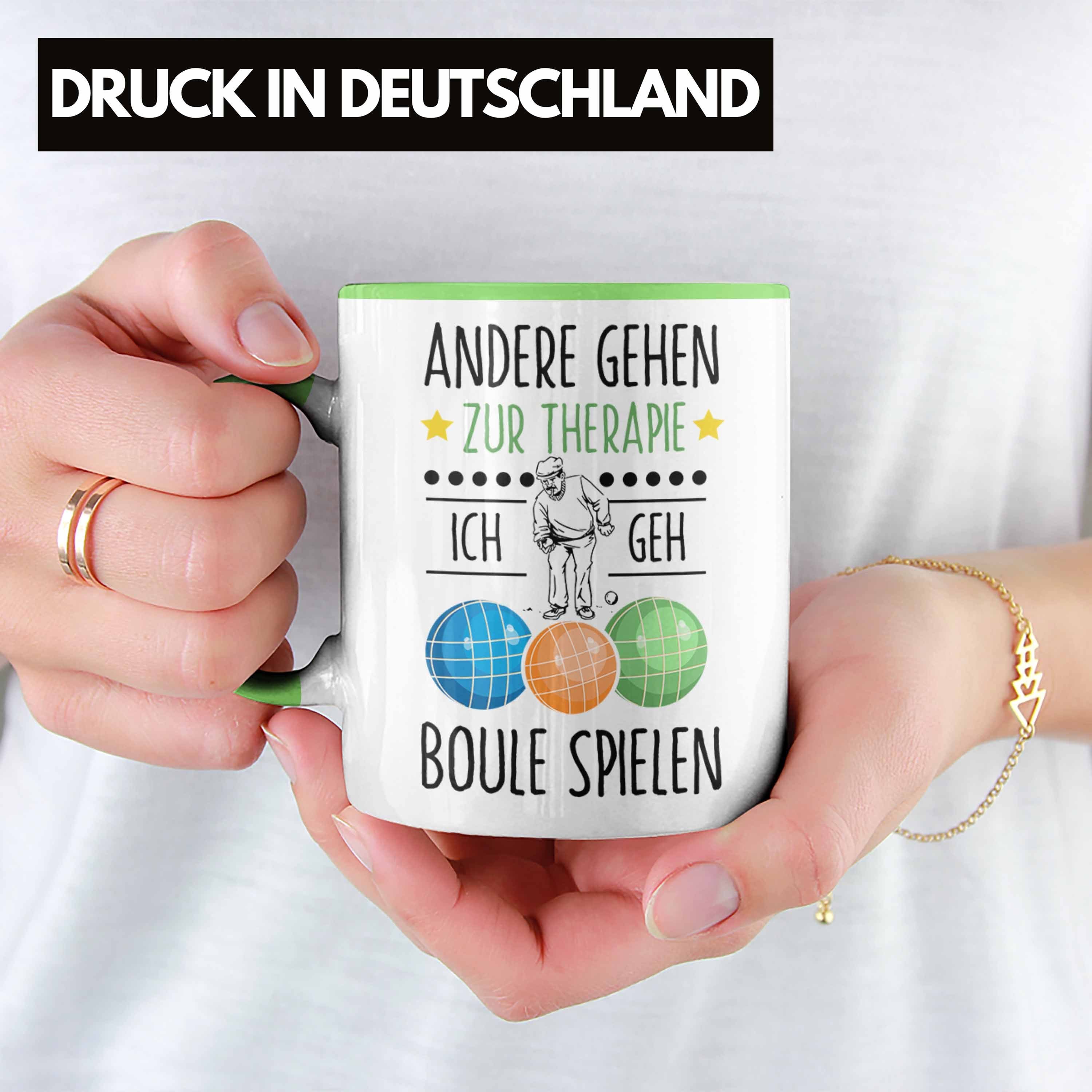 Andere Geschenkidee Tasse Tasse Trendation Boule Grün Spruch Zu Boule-Spieler Geschenk Gehen