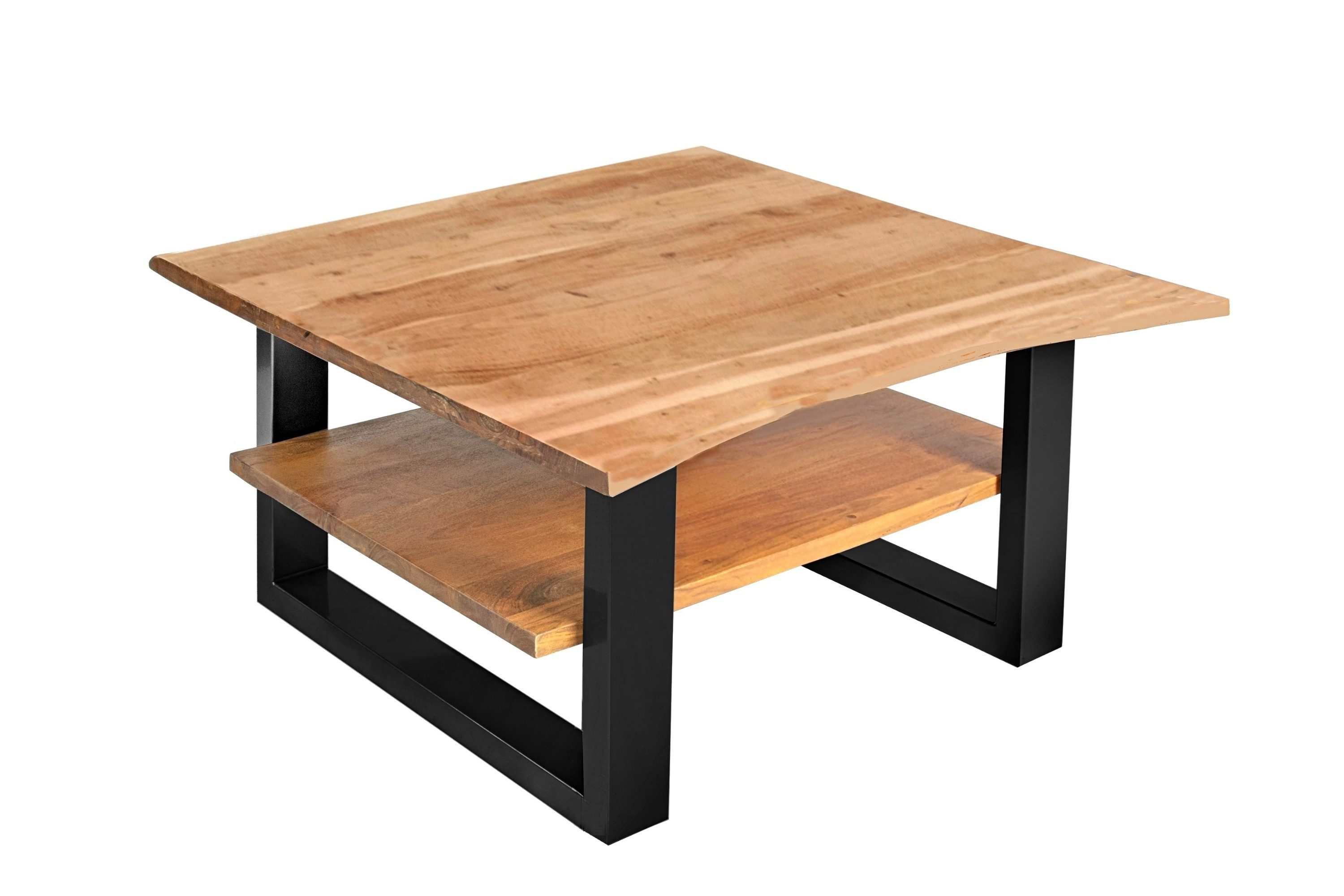 Loreno® Couchtisch Patrick, Baumkante, Akazie massiv, günstig online kaufen