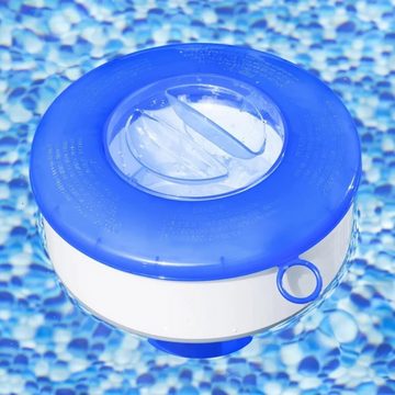 Bestway Chlordosierschwimmer Flowclear ausziehbarer Chlor Brom Dosierschwimmer für Pool