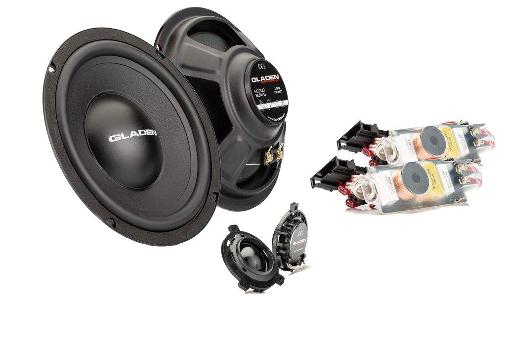 Gladen Audio ONE 200 T6-G2 Lautsprecher Boxen für TW T6 Auto-Lautsprecher