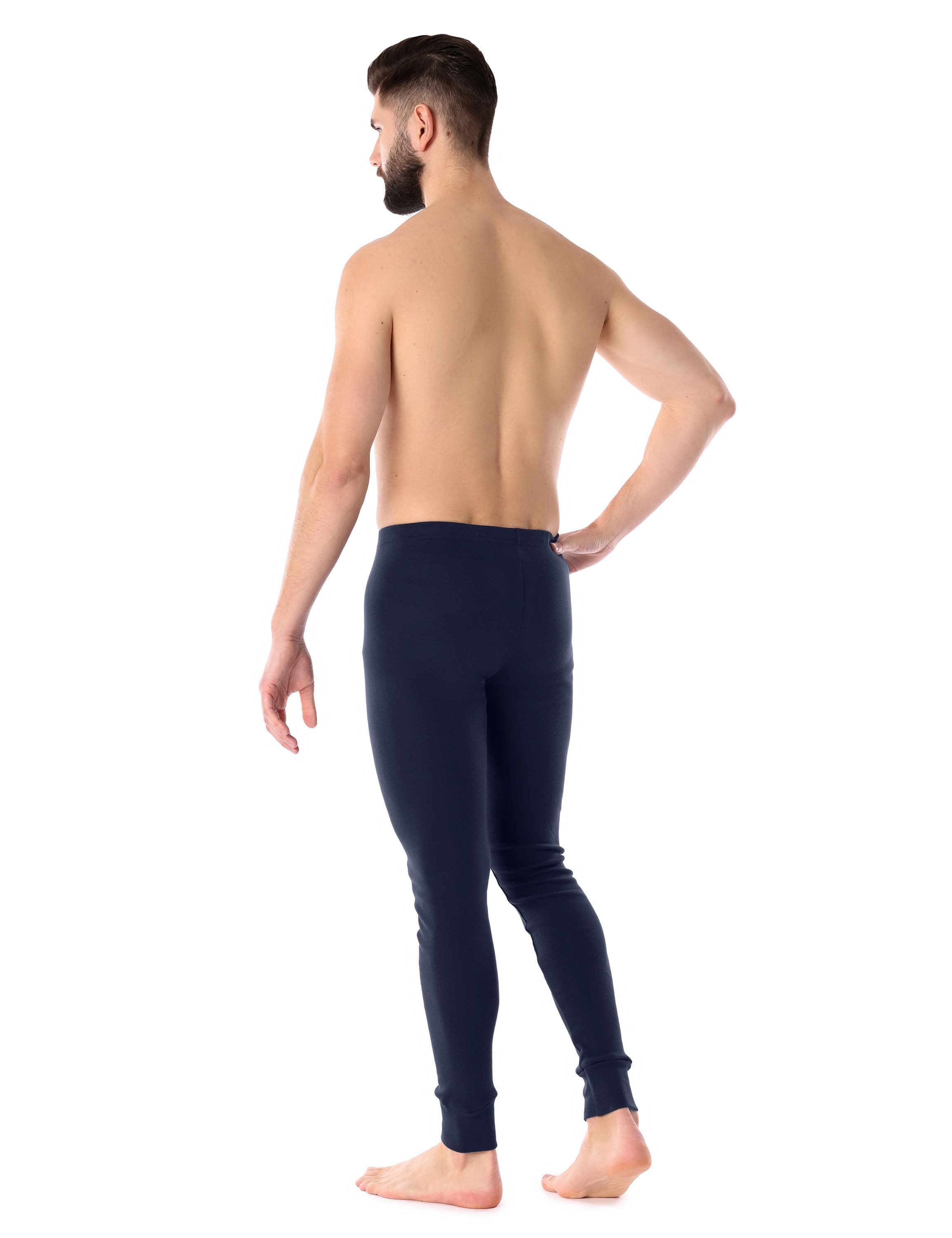 Ladeheid Lange Unterhose 2-er Pack Herren lange Thermounterhose LA40-247 (1-St) – Bild 5 von 5