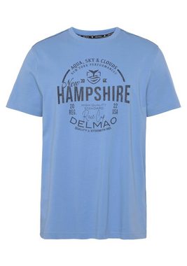 DELMAO T-Shirt mit Brustprint - NEUE MARKE!