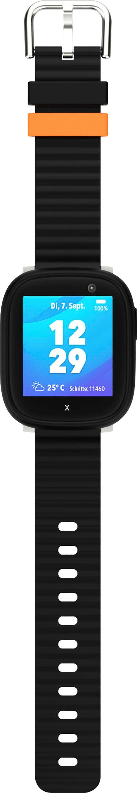Smartwatch schwarz/schwarz Wear) cm/1,52 X6Play Kinder- Zoll, (3,86 Android Xplora