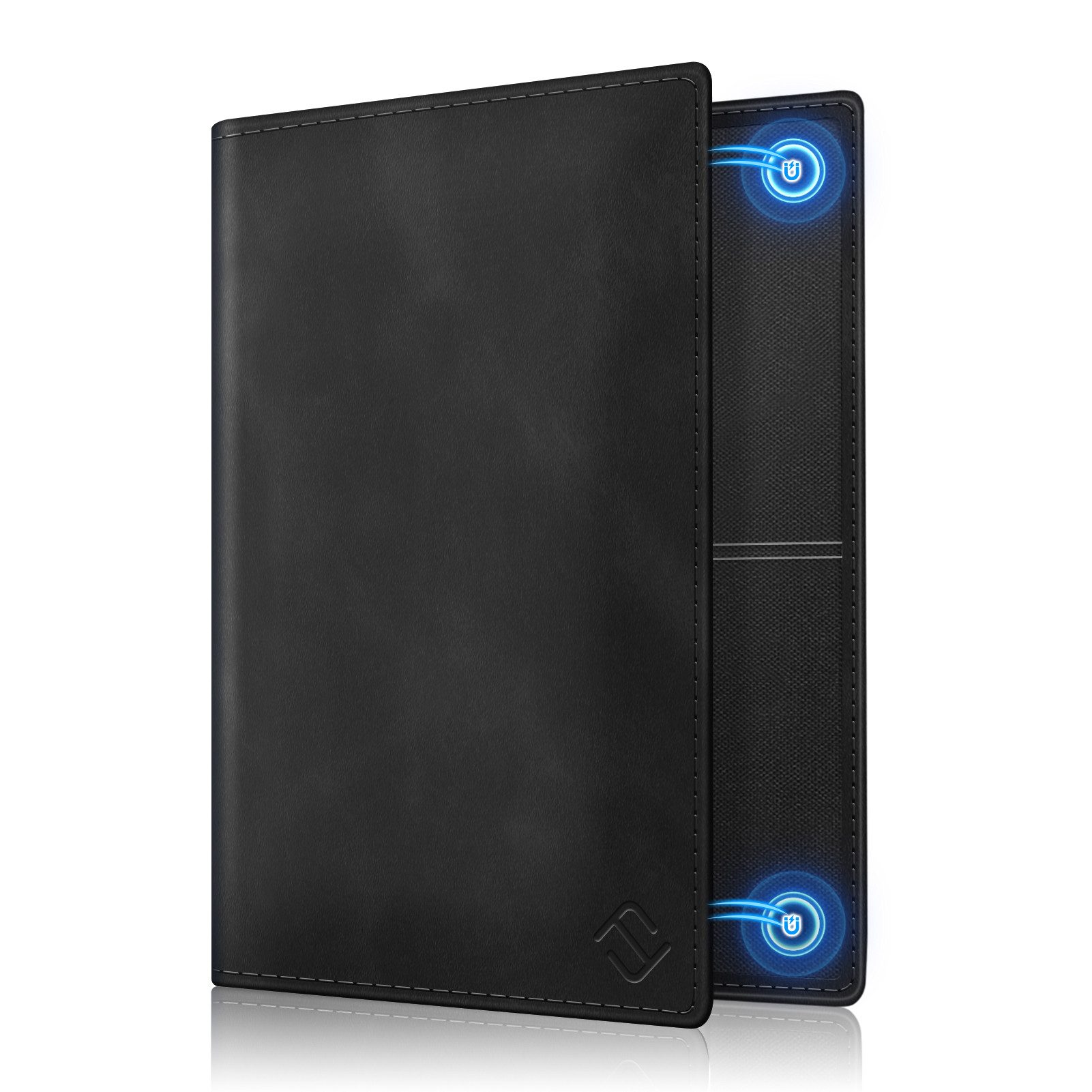 Fintie Mini Geldbörse KFZ Fahrzeugschein Hülle und Versicherungshalter- Magnetverschluss, Auto Organizer für Handschuhfach, Kunstleder Scheckkarten Schutzhülle