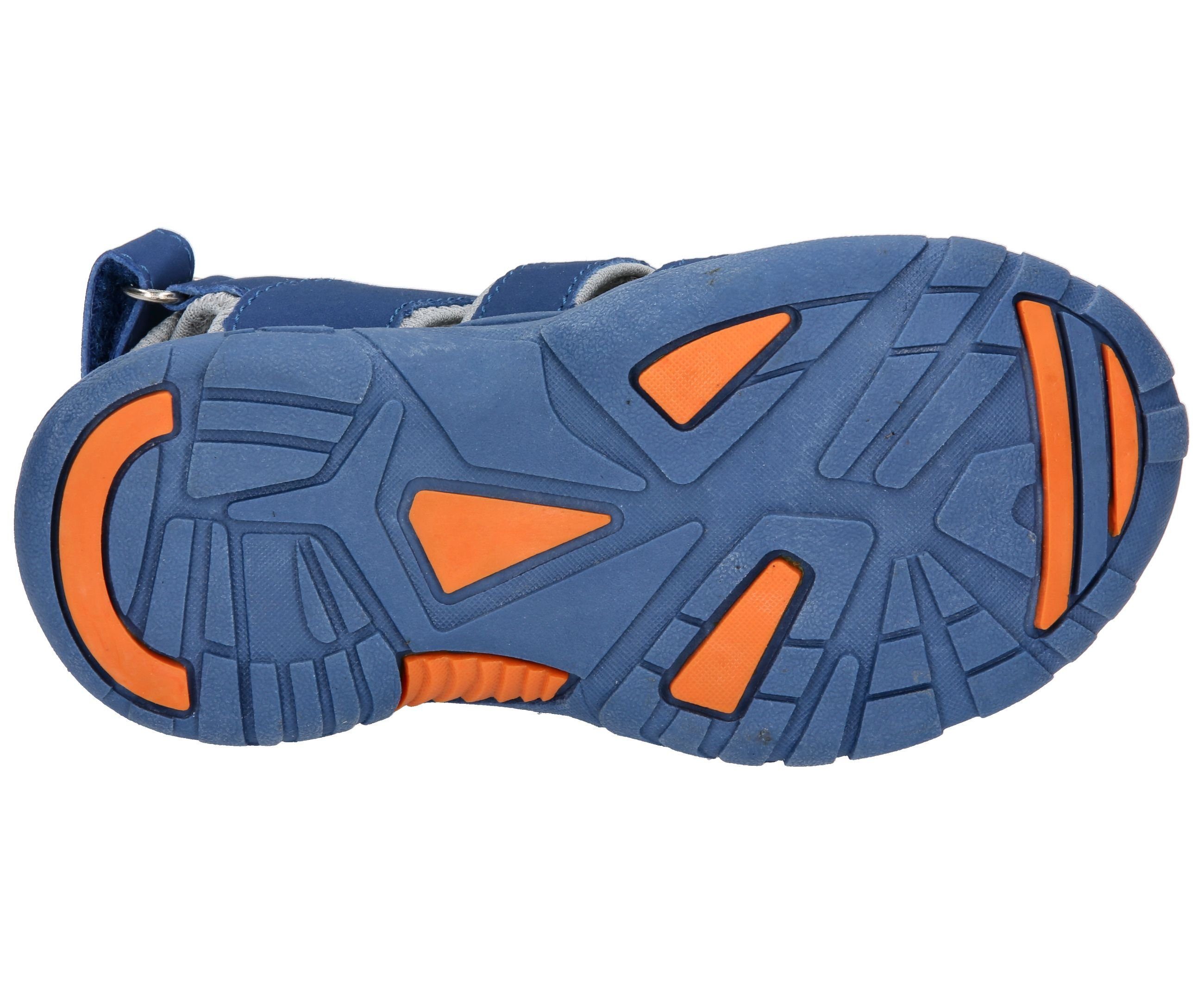 Sandale blau/grau/orange Nimbo Sandale Lico