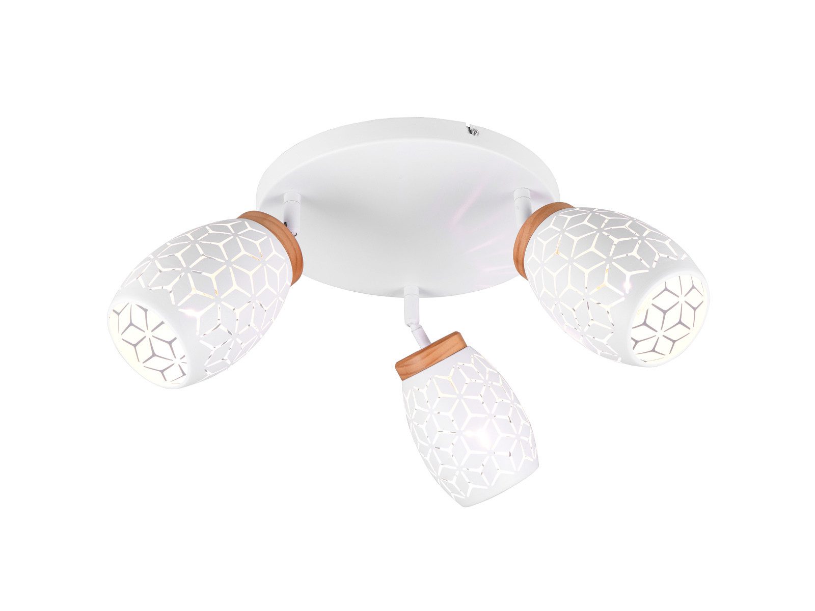 Reality Leuchten LED Deckenstrahler, Dimmfunktion, LED wechselbar, warmweiß günstig online kaufen