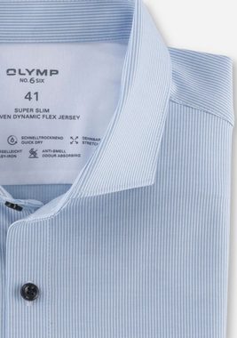 OLYMP Businesshemd No. Six super slim aus der 24/7 No 6-Serie