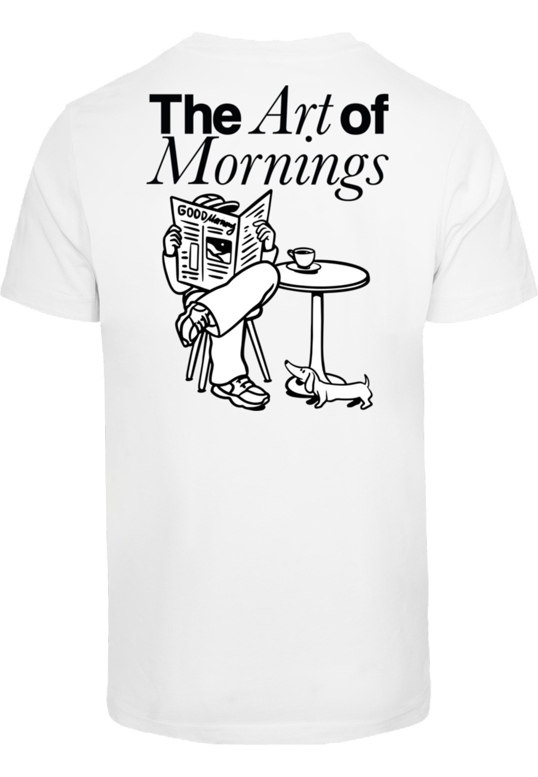 MisterTee T-Shirt MisterTee The Art Of Mornings Tee (1-tlg)