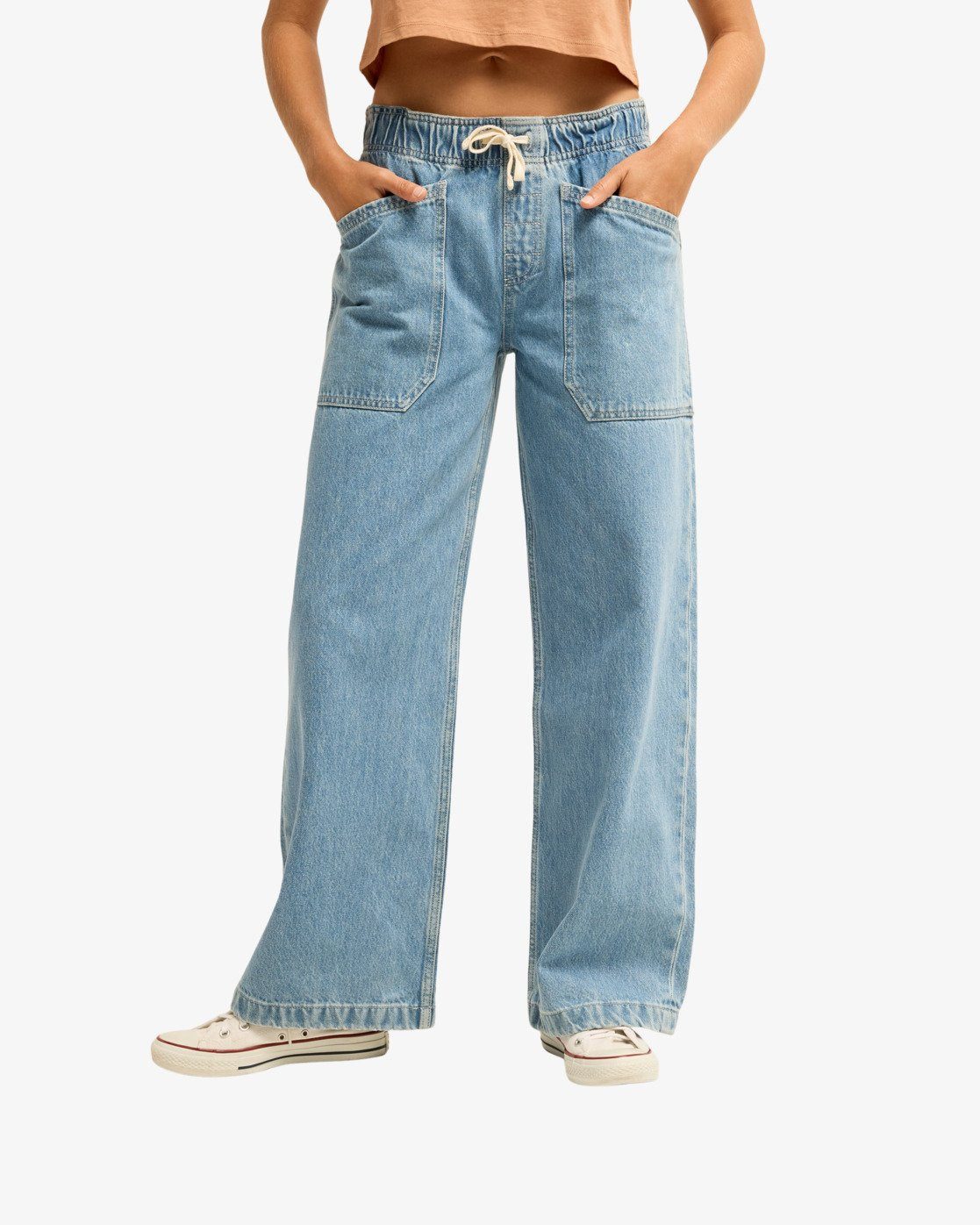 Billabong Gerade Jeans ZONTE DENIM mit normal-weiter Passform, aus Baumwolle, atmungsaktiv