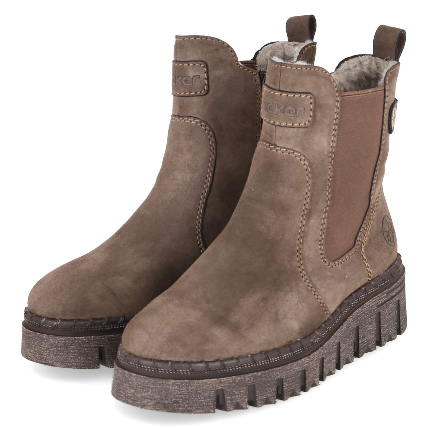 Rieker Rieker Chelsea Boots Z8960-25 Damen Synthetik brown Winterstiefel